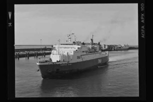 European Trader (1975), P & O European Ferries, Großbritannien