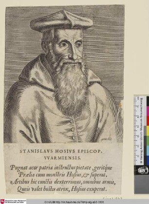 Stanislavs Hosivs Episcop. Vvarmiensis [Stanislaus Hosius]