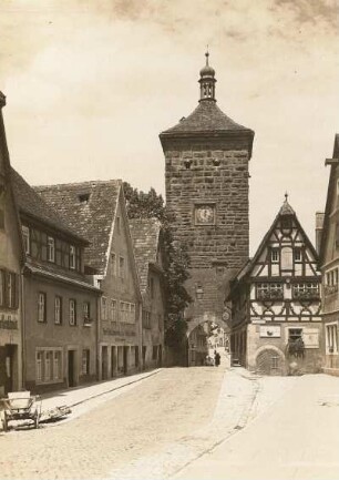 Siebersturm von der Spitalgasse gesehen