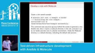 Test-driven infrastructure development with Ansible & Molecule