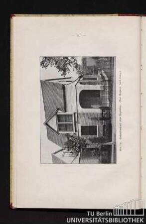 Abb. 7a. Einfamilienhaus ohne Vegetation.
