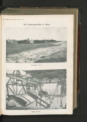 Die Landungsbrücke in Lome.