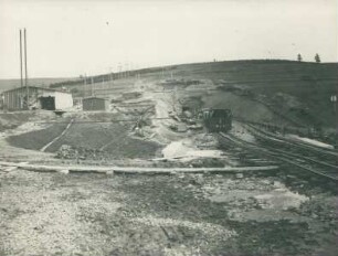 Umbaustrecke Weidenau - Dillenburg, Anzhausen, Siegen, Deutschland, 1911