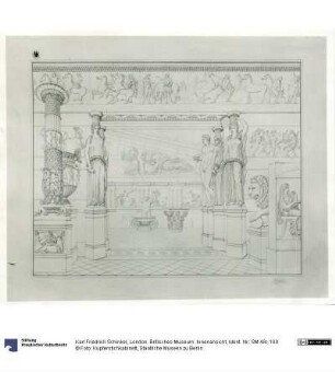 London. Britisches Museum. Innenansicht