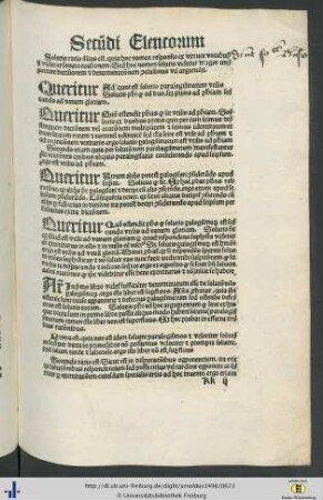 Secundi elenchorum.