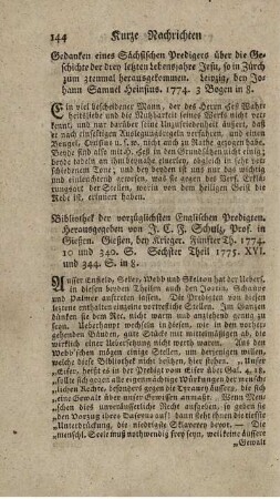 Bibliothek der vorzüglichsten englischen Predigten. T.5.6.