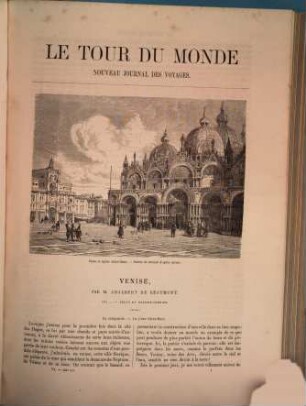 Le tour du monde : journal des voyages et des voyageurs. 1862, Semester 2