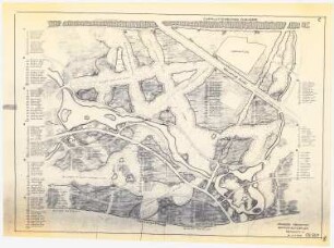 Großer Tiergarten, Berlin: Pflanzplan 1:1000 Abschnitt C