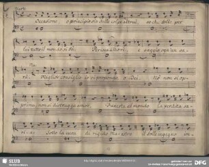 Recitativo: Occasione o principio sia