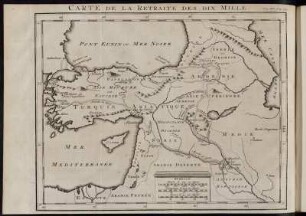 Carte de la Retraite Des Dix Mille. Tom. XIV. Pag. 375.