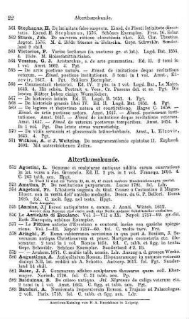 Alterthumskunde