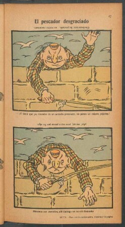 El pescador desgraciado - [Cómic]