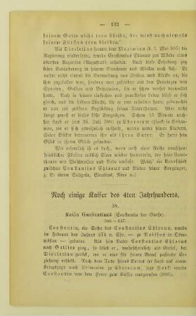 38. Kaiser Constantinus (Constantin der Große)