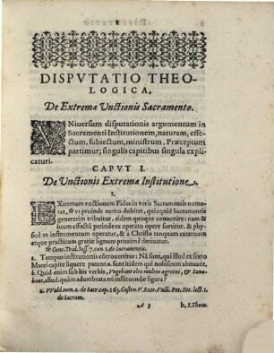 Disp. de extremae unctionis sacramento
