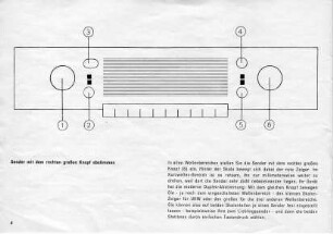 Gebrauchsanleitung Musikschrank "Braun TYP HM 6"