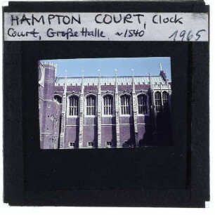 London, Hampton Court : Clock Court, Große Halle