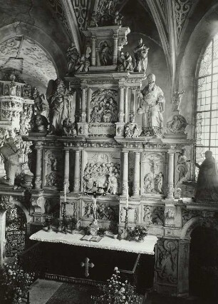 Epitaphaltar für Rudolph von Bünau (gest. 1592) und seine Gemahlin Anna von Schleinitz (gest. 1591)