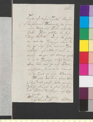 Brief von Böttiger, Karl August an Goethe, Johann Wolfgang von