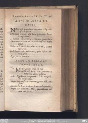 Actus IV. Scena IV.