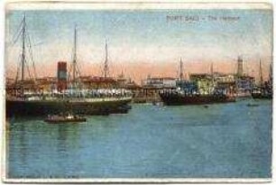 Der Hafen von Port Said