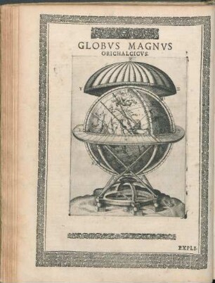 Globvs Magnvs Orichalcicvs.