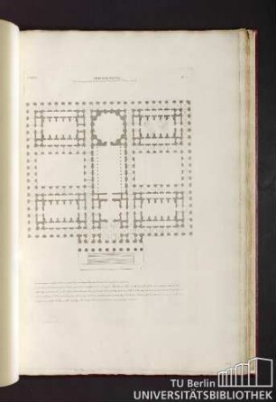Pl. 1. Thresor Royal. 1er garnd prix proposé par l'academie en 1789 et remporté par Mr Cardieu.
