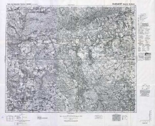 Reichskarte: Großblatt 67 Meseritz-Birnbaum
