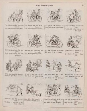 "Eine Tandem-Fahrt"