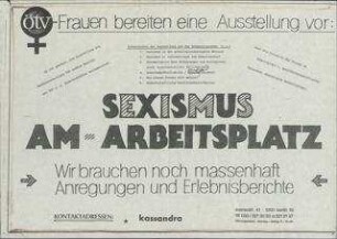 Sexismus am Arbeitsplatz