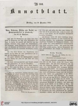 Nr. 101 - 104 (20. Dezember 1842 - 29. Dezember 1842)