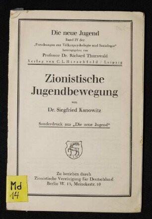 Zionistische Jugendbewegung