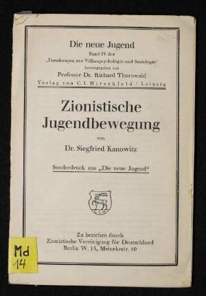 Zionistische Jugendbewegung