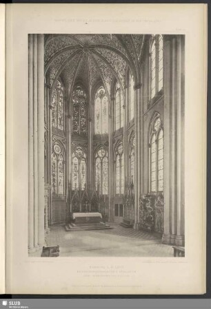 Marburg a. d. Lahn, Deutschordenskirche S. Elisabeth, Chor