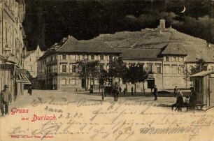 Postkartenalbum mit Motiven von Durlach. "Gruss aus Durlach"