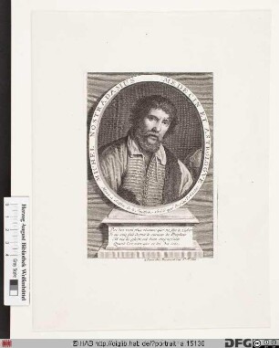 Bildnis Michael Nostradamus (eig. Michel de Notredame)
