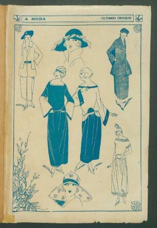 A moda : Últimos croquis