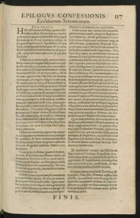 Epilogus Confessionis Ecclesiarum Saxonicarum.