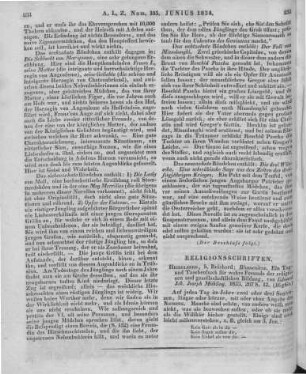 Mühling, E. J. J. : Blumenlese. Heidelberg: Reichard 1833