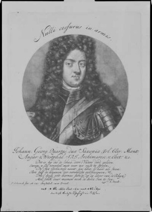 Johann Georg IV., Kurfürst von Sachsen