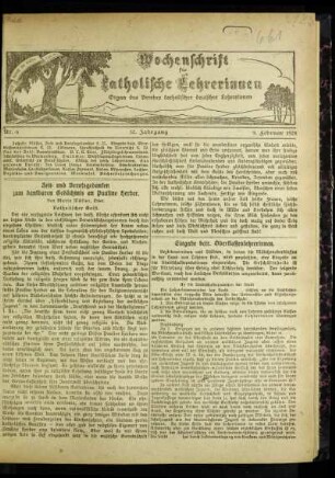 Zeit- und Berufsgedanken zum dankbaren Gedächtnis an Pauline Herber