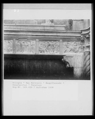 San Petronio — Relief