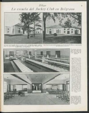 La escuela del Jockey Club en Belgrano