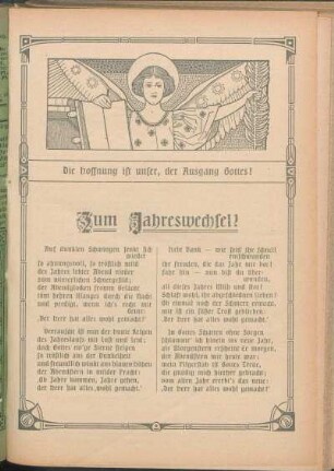 Zum Jahreswechsel!