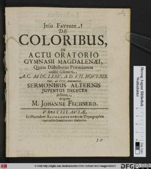 De Coloribus