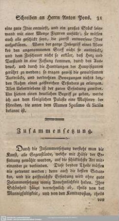 Zusammensetzung.