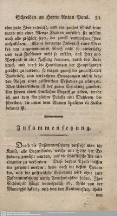 Zusammensetzung.
