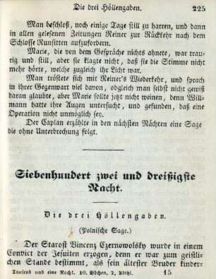 Siebenhundert zwei und dreißigste Nacht