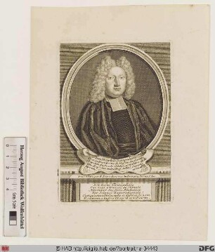 Bildnis Jean-Théophile Desaguliers