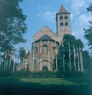 Bad Hersfeld. Stiftsruine (ehemalige Abteikirche). Westwerk