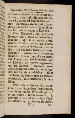 461-471, Fidei Diacono, qui praedicat ...